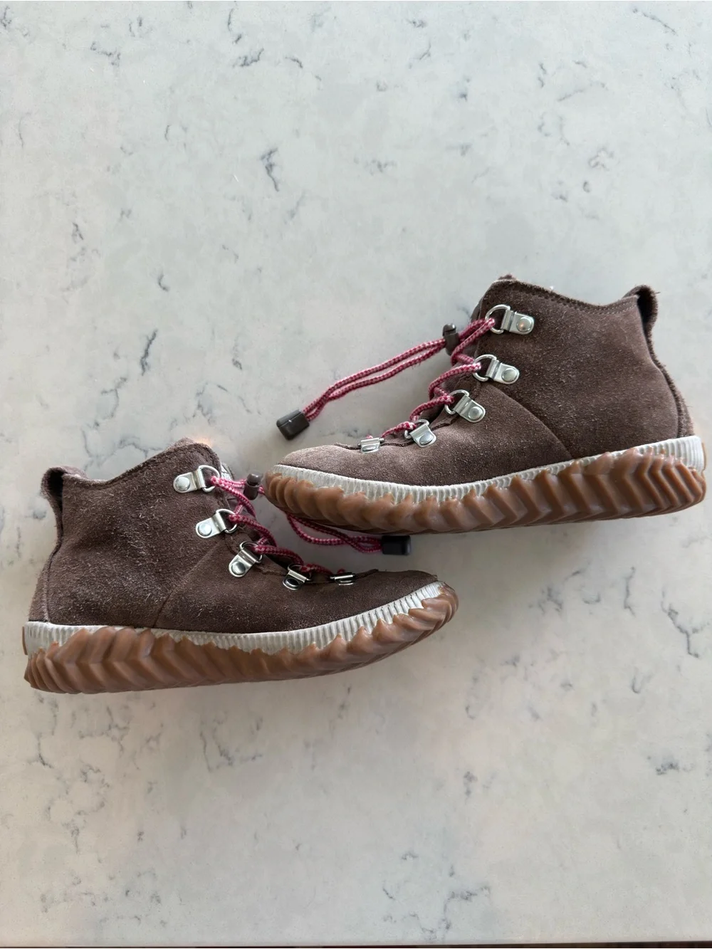 Sorel waterproof suede